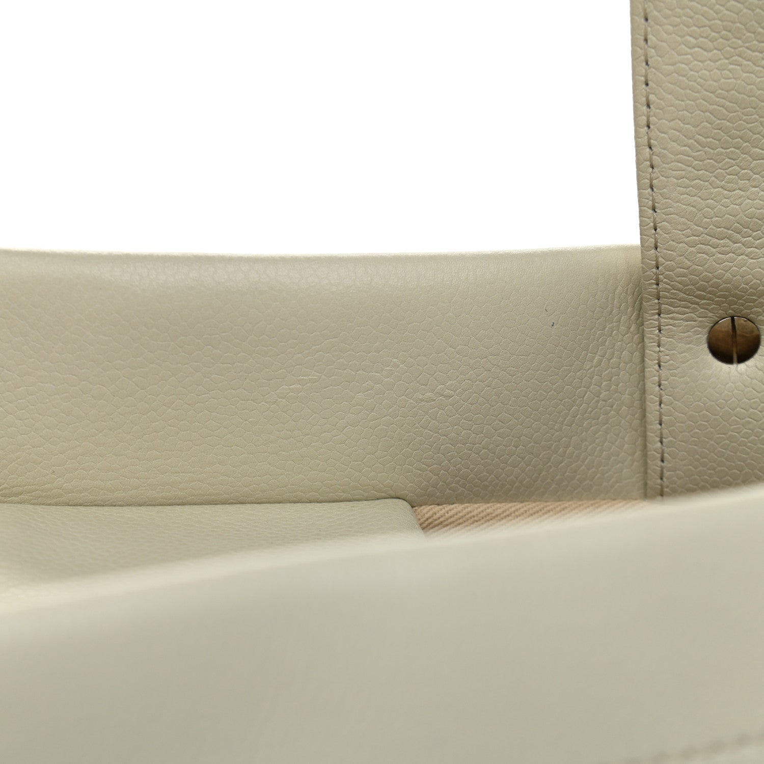 Chanel Caviar CC Tote White 13 of 13