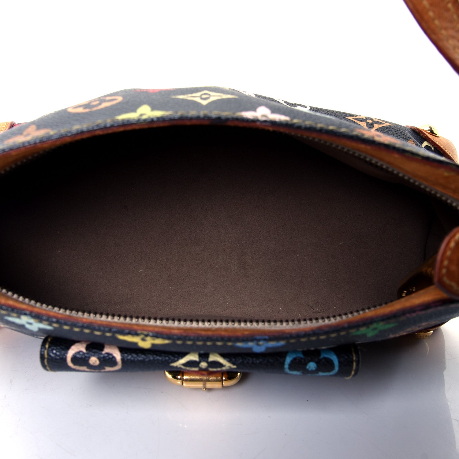 Louis Vuitton Monogram Multicolor Eliza Black 4 of 4