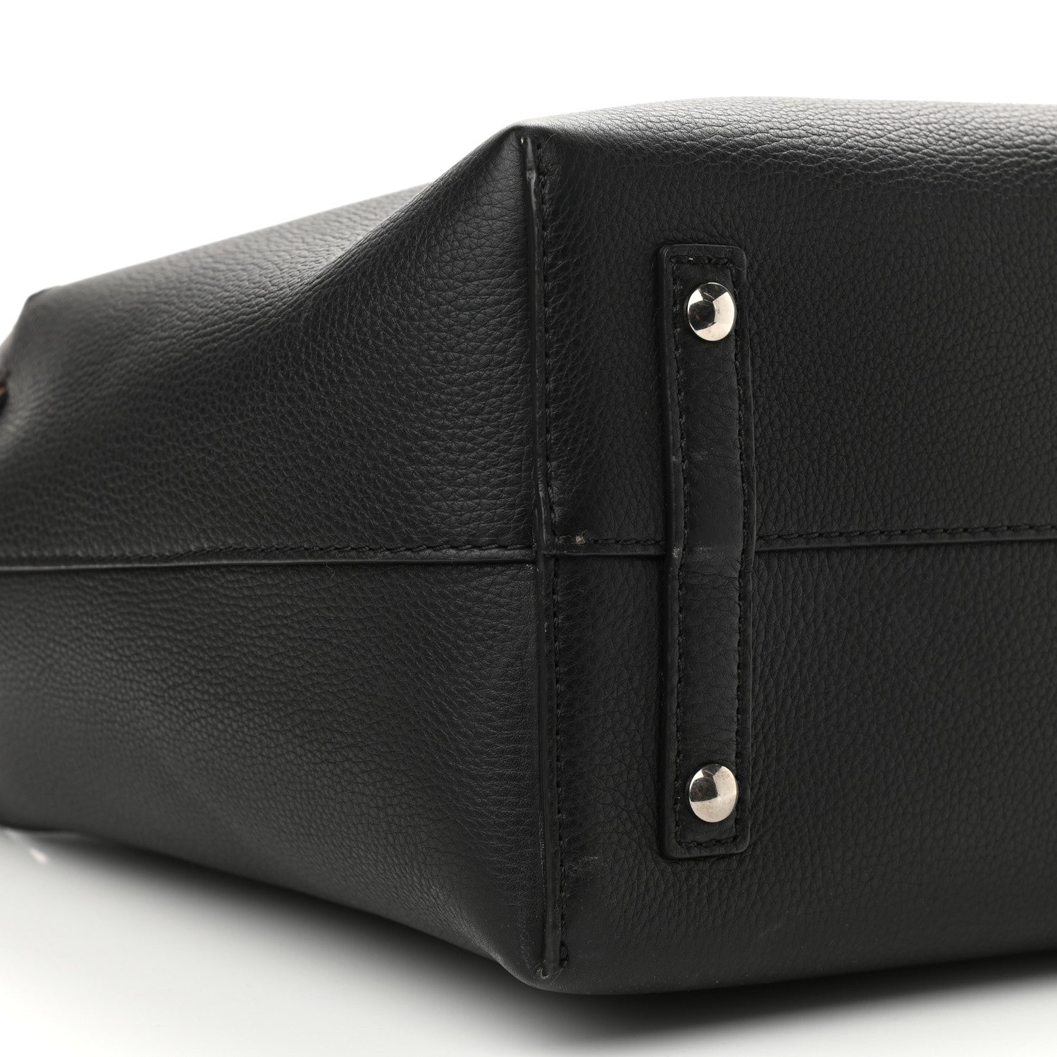 Burberry Marais Calfskin Medium Belt Bag Black Brown 9 of 10