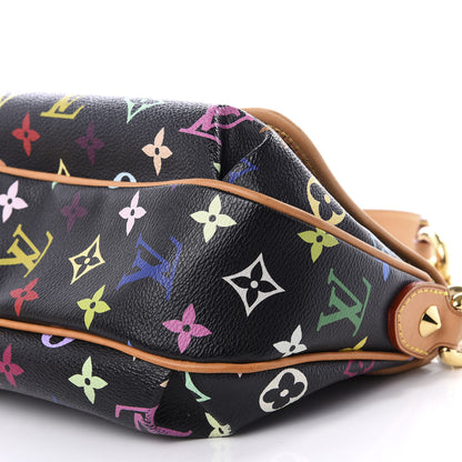 Louis Vuitton Monogram Multicolor Patti Black 6 of 8