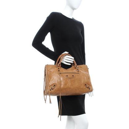 Balenciaga Chevre Classic Hardware City Caramel 3 of 9