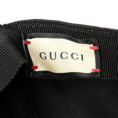 Gucci Gabardine Gucci Headband Baseball Hat XXL Black 9 of 9