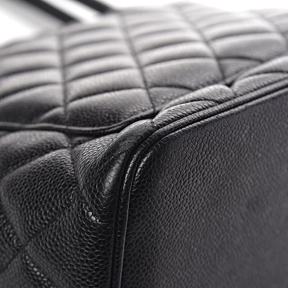 Chanel Caviar Quilted Medallion Tote Black 15 of 18