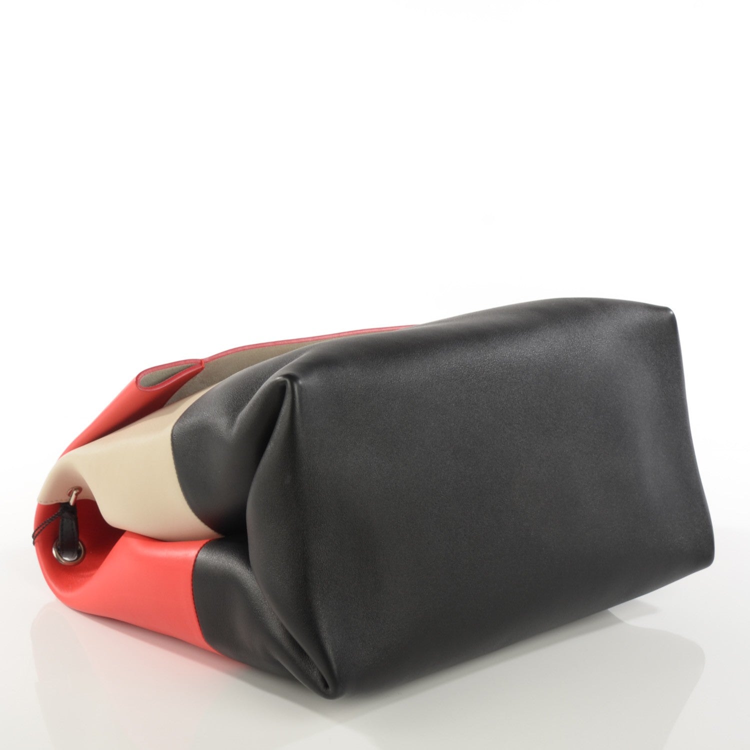 Celine Calfskin All Soft Shoulder Bag Vermillion 4 of 10