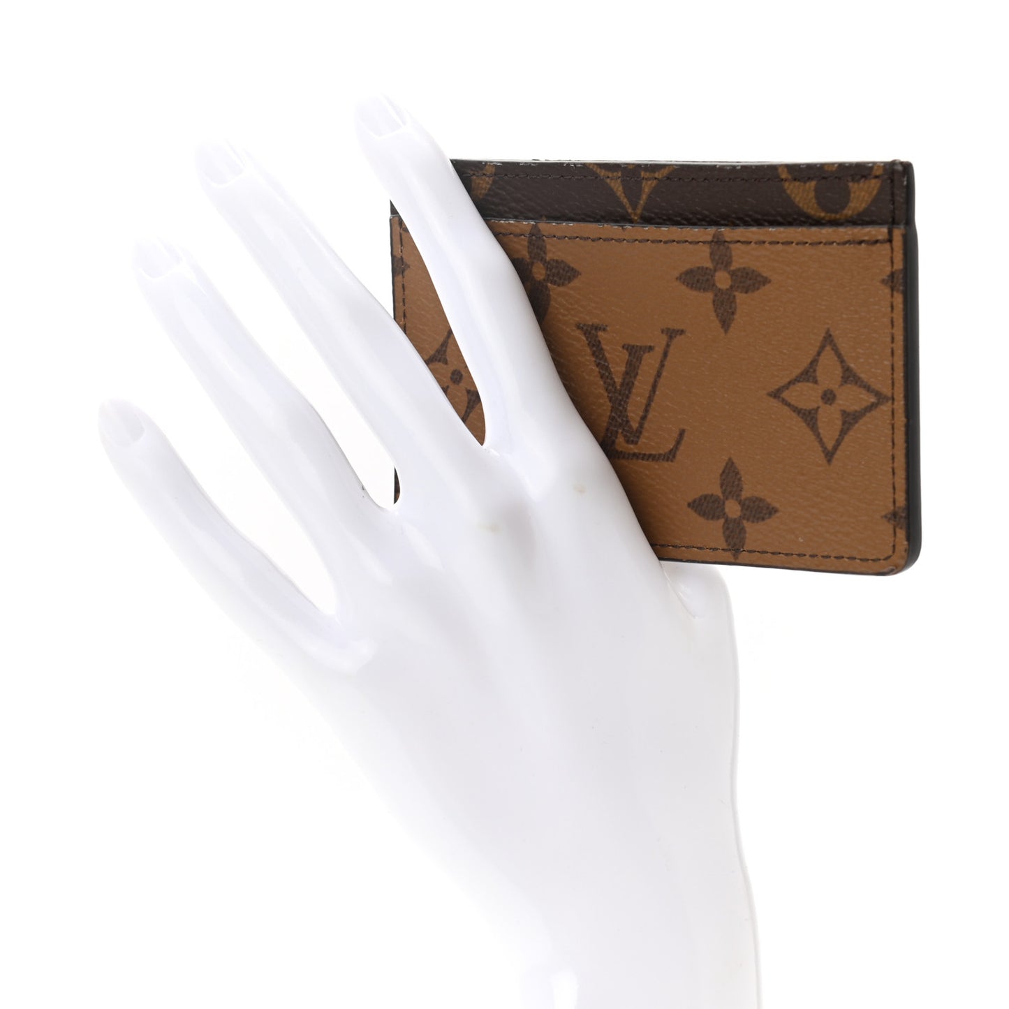 Reverse Monogram Card Holder