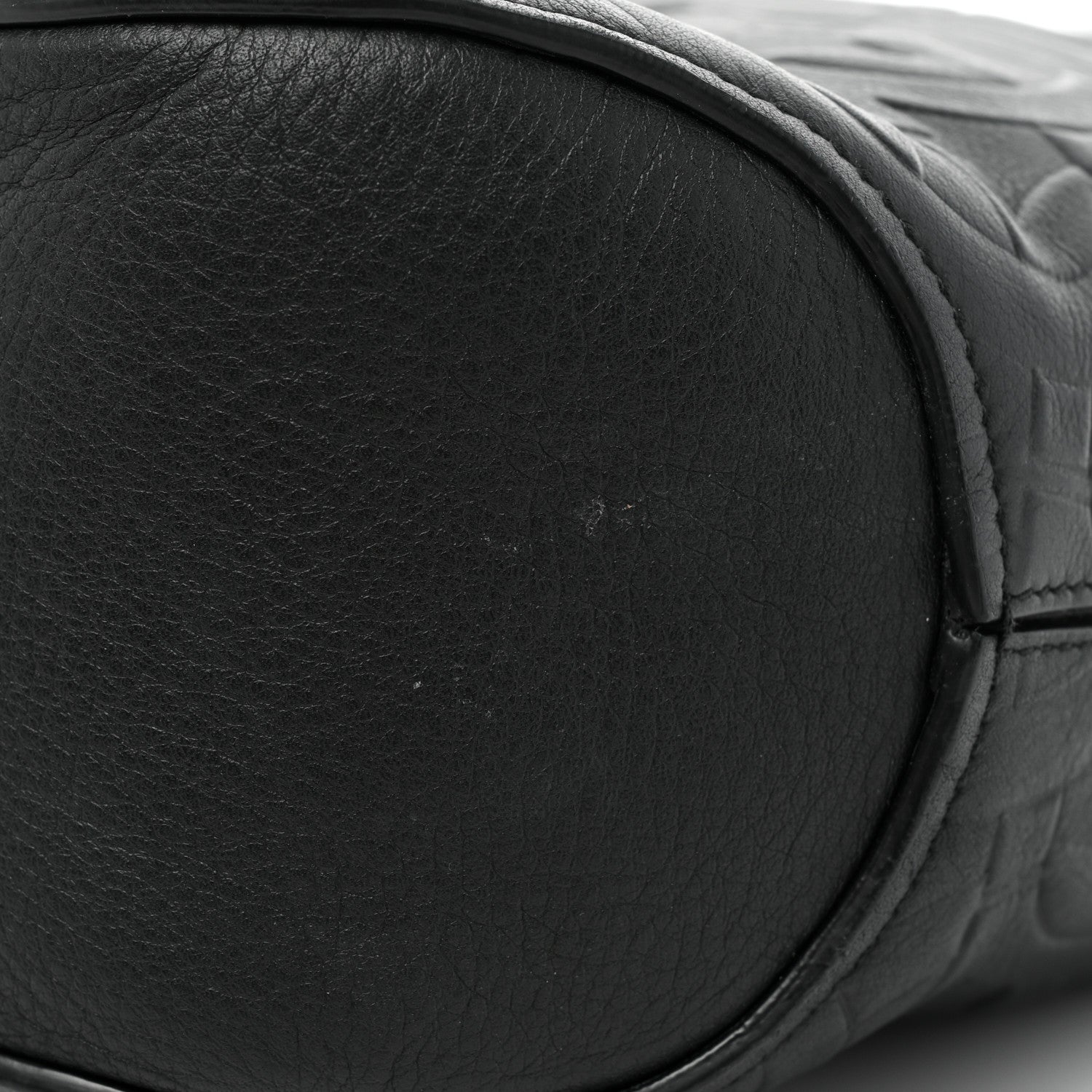 Salvatore Ferragamo Calfskin Embossed Gancini Hobo Black 12 of 16