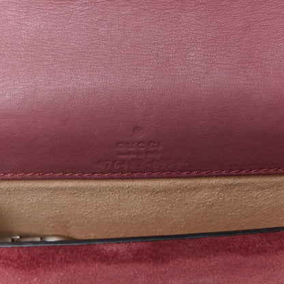 Gucci GG Supreme Monogram Blooms Super Mini Dionysus Shoulder Bag Beige Multicolor Dry Rose 6 of 10