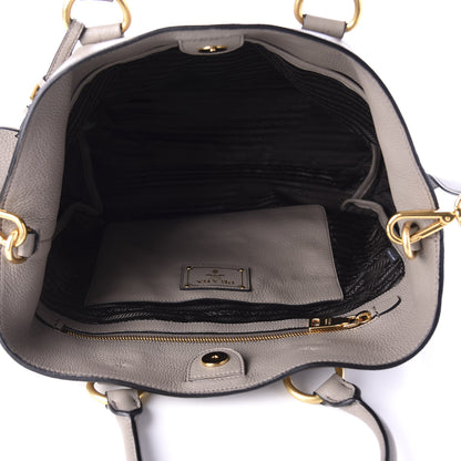 Prada Vitello Daino Tote Argilla 6 of 10