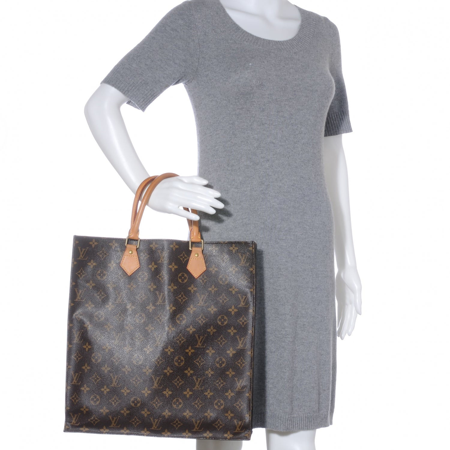 Louis Vuitton Monogram Sac Plat 2 of 7