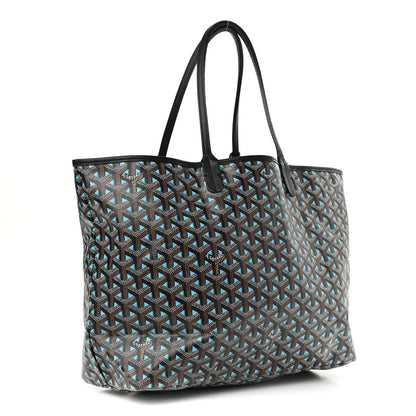 Goyard Goyardine Saint Louis Claire Voie PM Black Blue 4 of 13