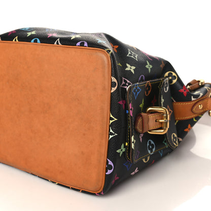 Louis Vuitton Monogram Multicolor Petit Noe Black 8 of 13