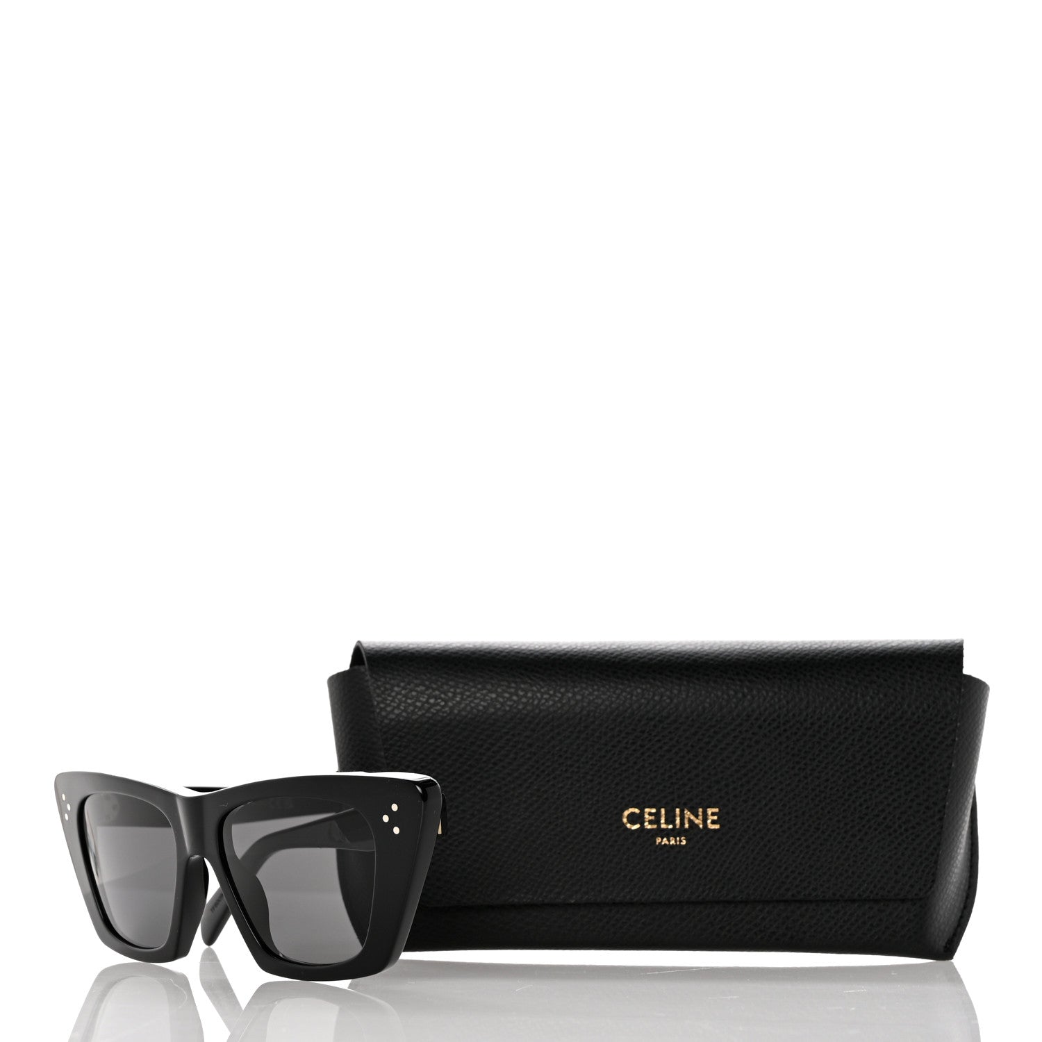 Celine Acetate Cat Eye Sunglasses CL40187I Black 7 of 7