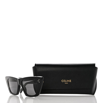 Celine Acetate Cat Eye Sunglasses CL40187I Black 7 of 7