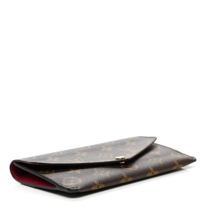 Louis Vuitton Monogram Jeanne Wallet Fuchsia 4 of 8
