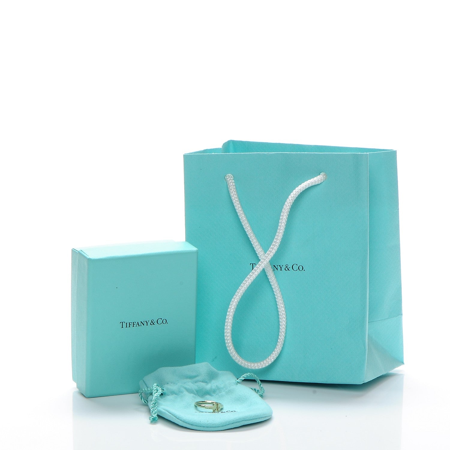 Tiffany 18K Yellow Gold T Wire Ring 4 5 of 5