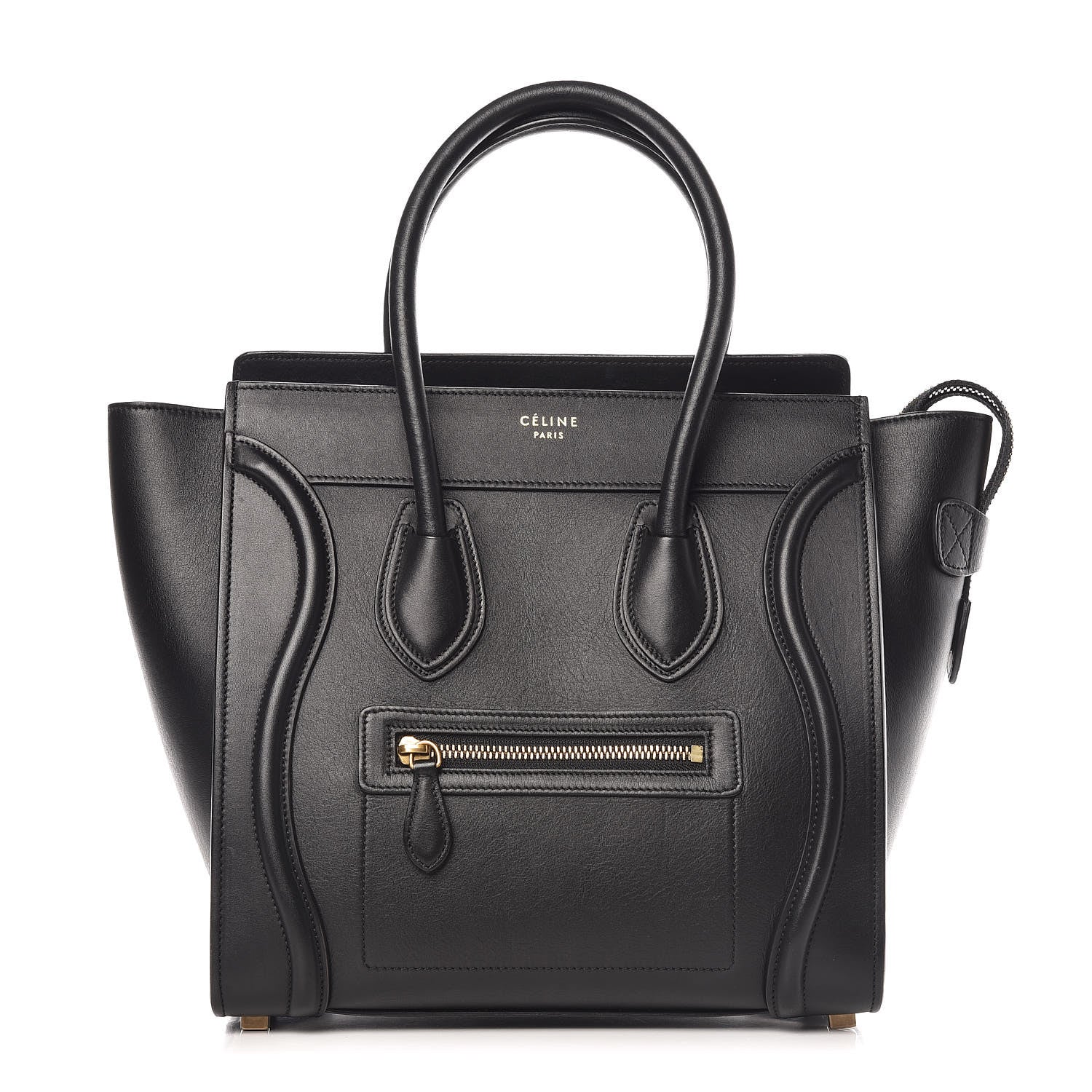 Celine Smooth Calfskin Micro Luggage Black 1 of 10