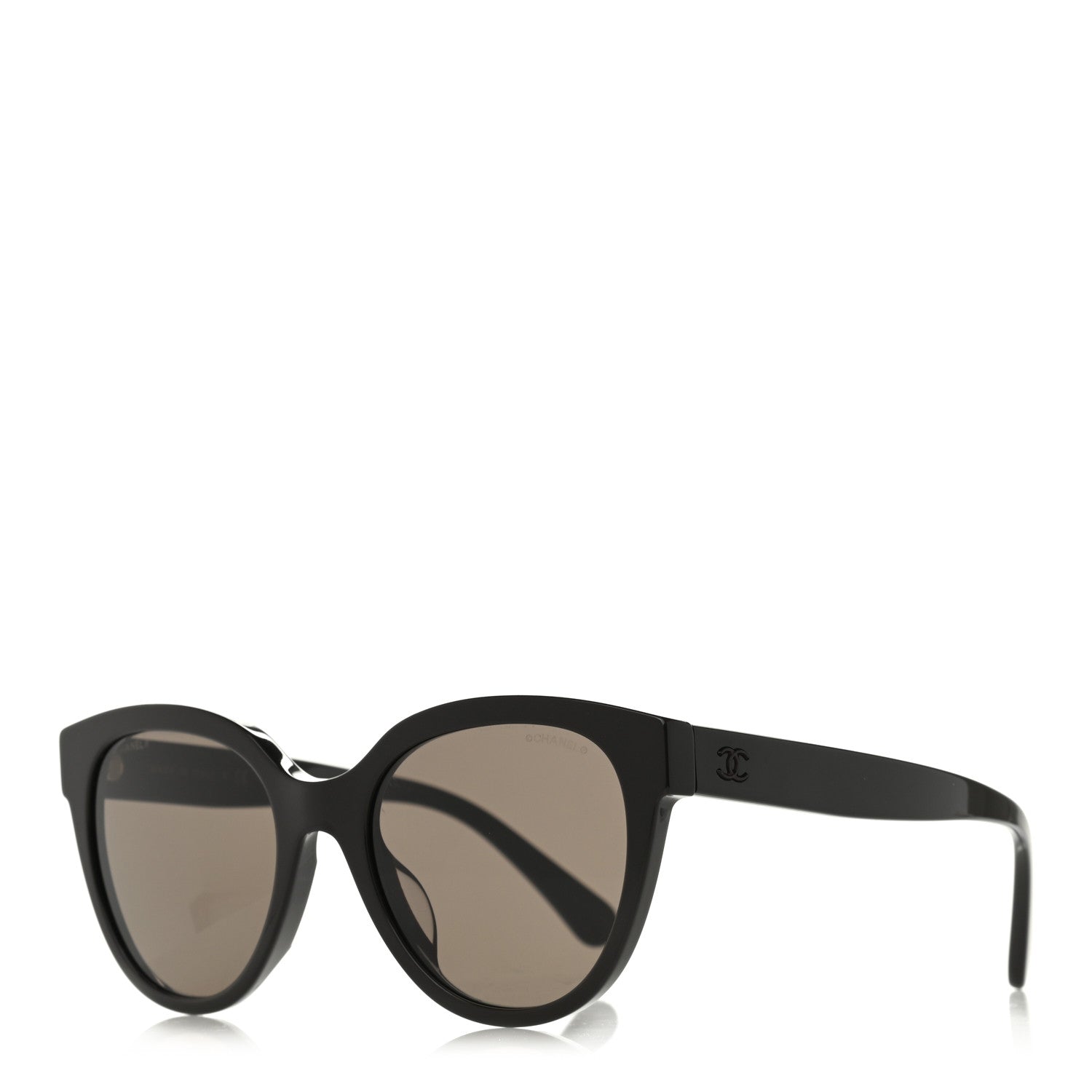 Chanel Acetate CC Butterfly Sunglasses 5414 Black 1 of 9