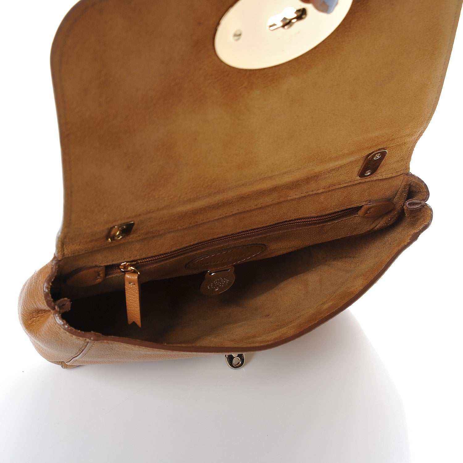 Mulberry Glossy Goatskin Lily Deer Brown 5 of 9