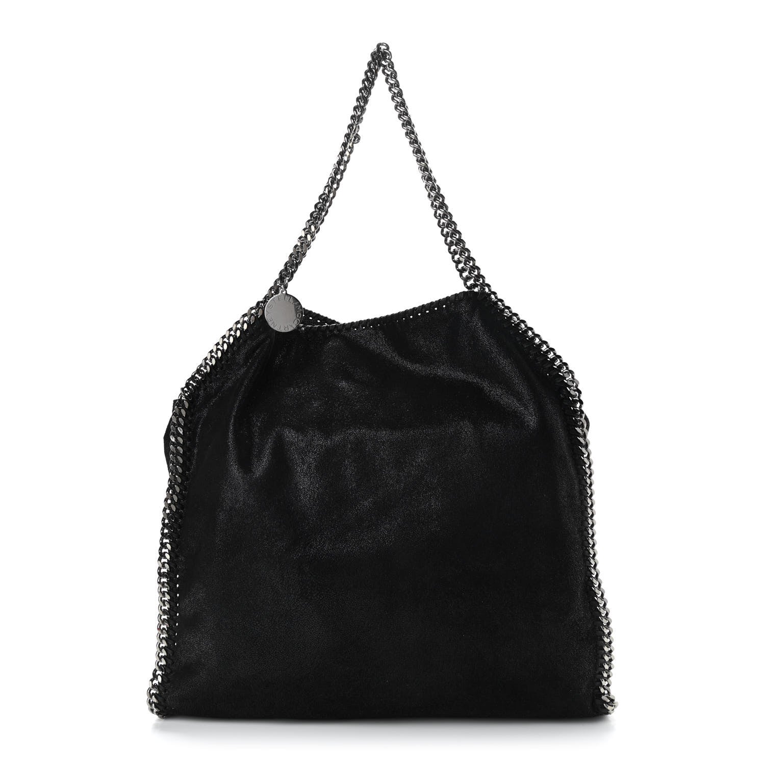 Stella McCartney Shaggy Deer Big Falabella Tote Black 1 of 9