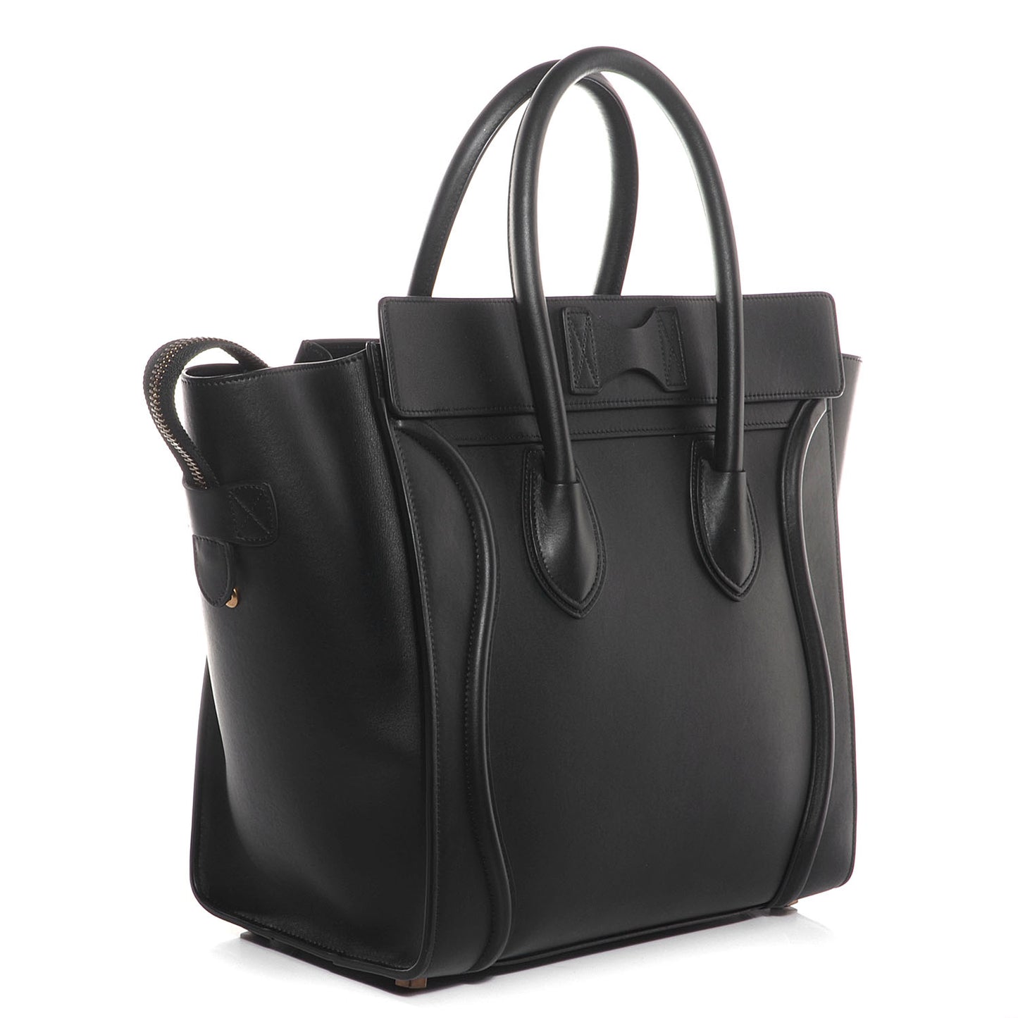 Smooth Calfskin Mini Luggage Black