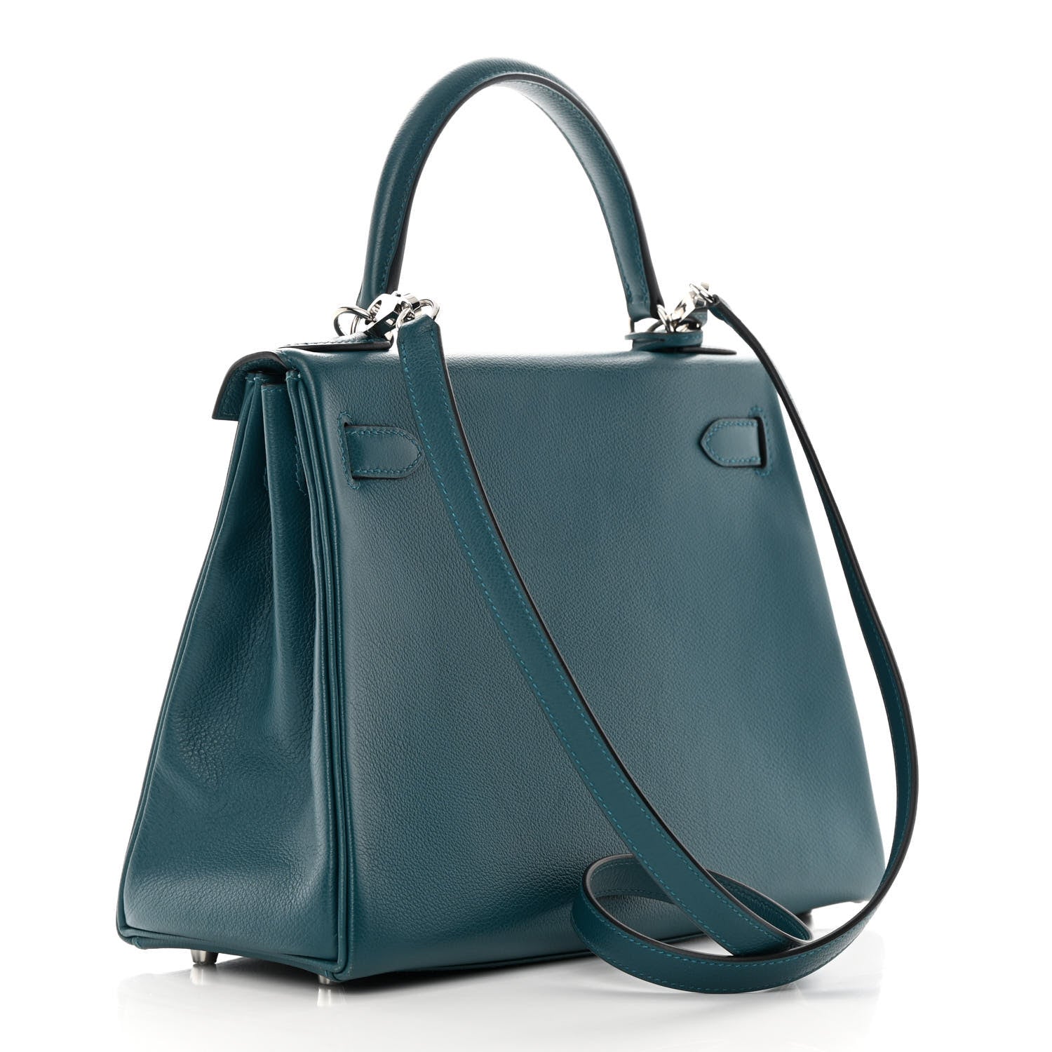Hermes Evercolor Verso Kelly Retourne 28 Colvert Bleu Atoll 3 of 17