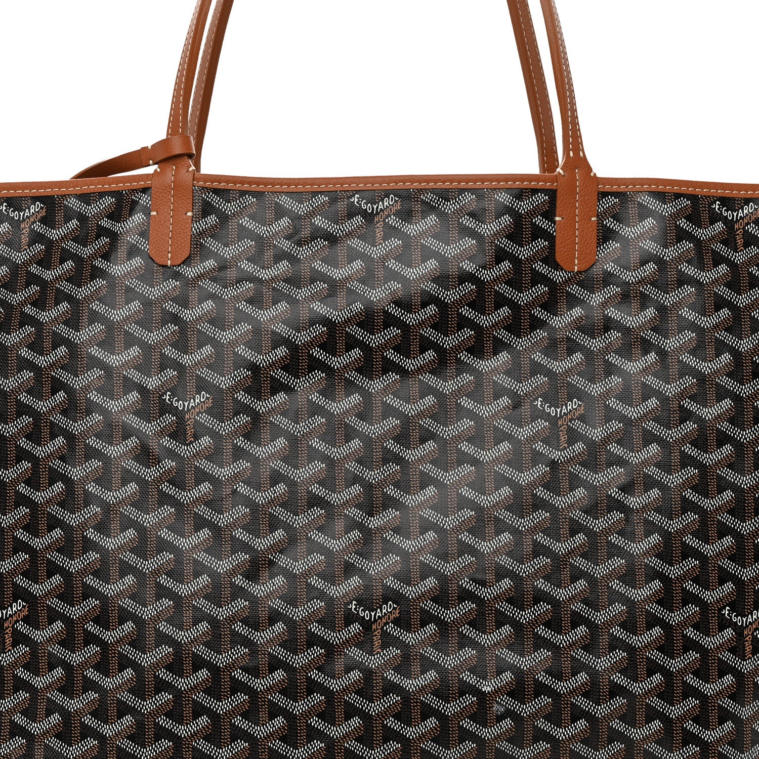 Goyard Goyardine Saint Louis GM Black Gold 9 of 13