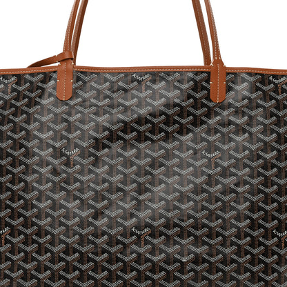 Goyard Goyardine Saint Louis GM Black Gold 9 of 13