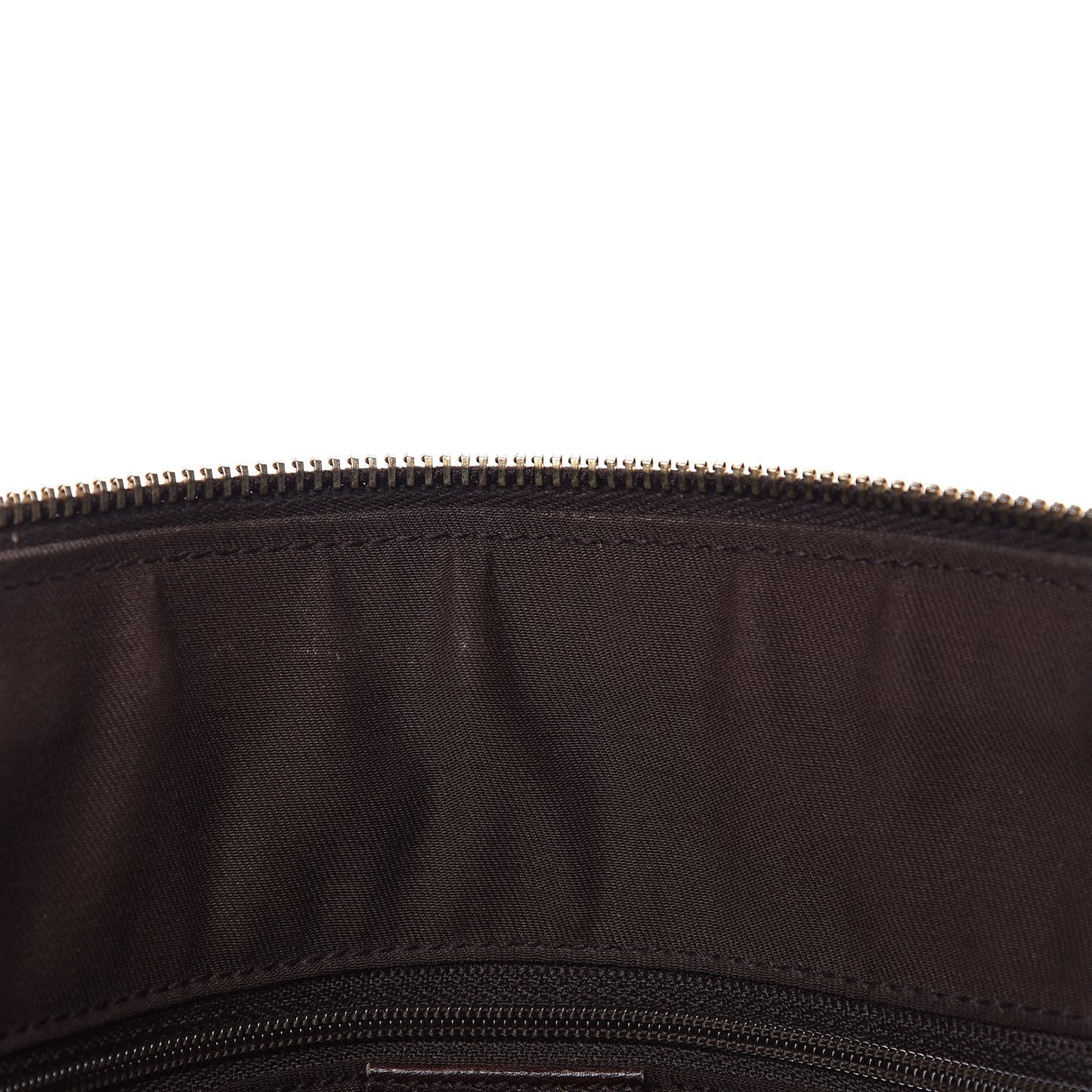 Monogram Medium Abbey Tote Dark Brown