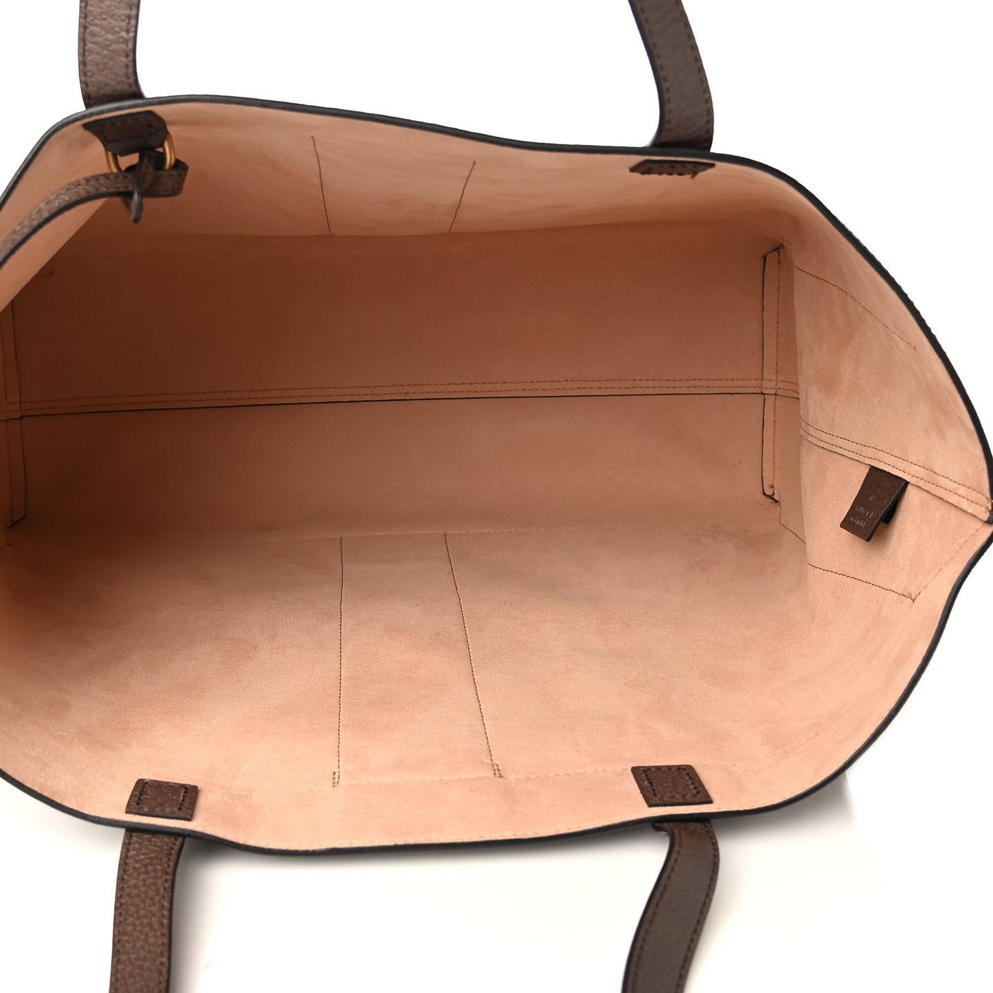 GG Supreme Monogram Web Ophidia Tote Brown
