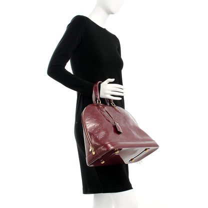 Louis Vuitton Vernis Alma GM Violet 2 of 9
