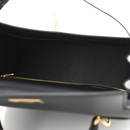 Hermes Sombrero Kelly Sellier 28 Bleu Obscure 5 of 14