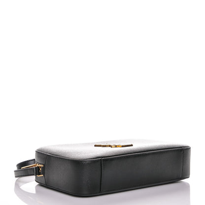 Saint Laurent Grain De Poudre Medium Classic Monogram Camera Bag Black 4 of 6