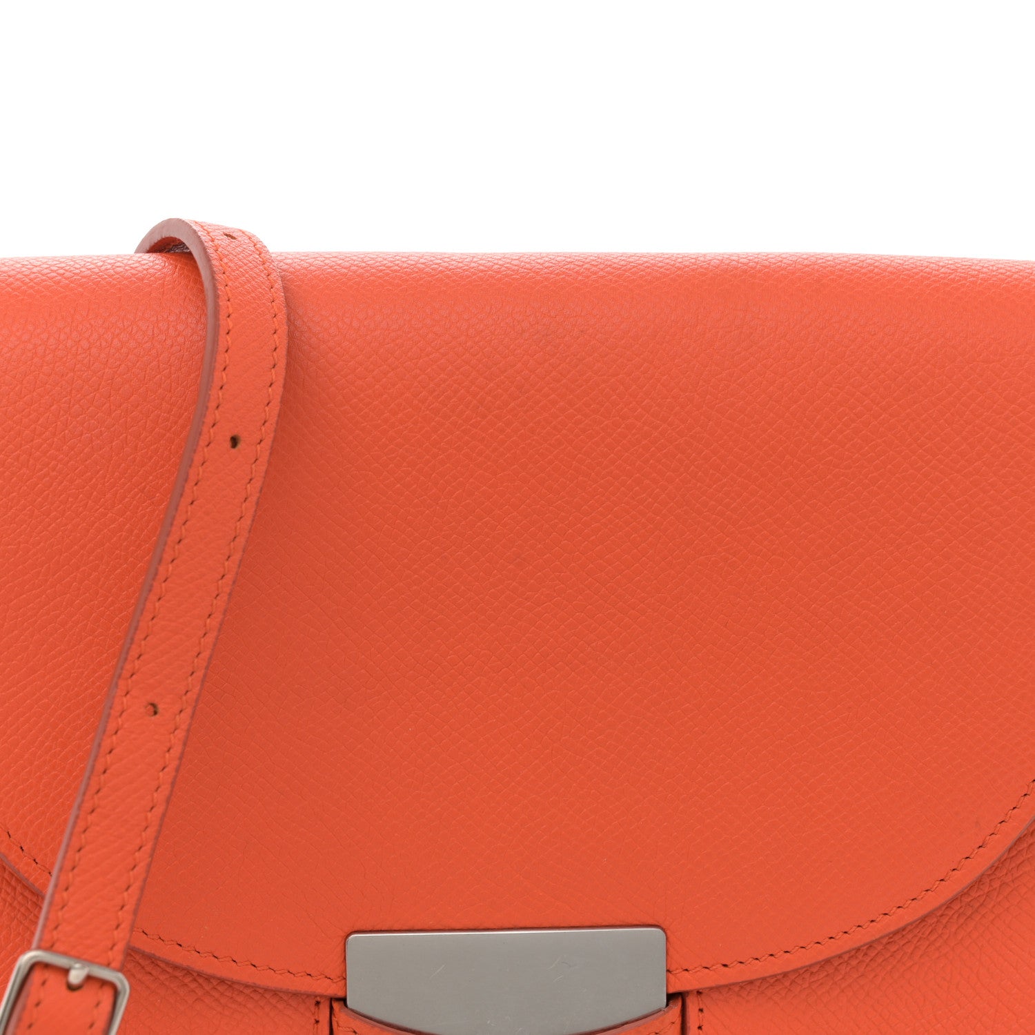 CELINE トロッター スモール Celine Grained Calfskin Small Trotteur Orange 1691998 – FASHIONPHILE