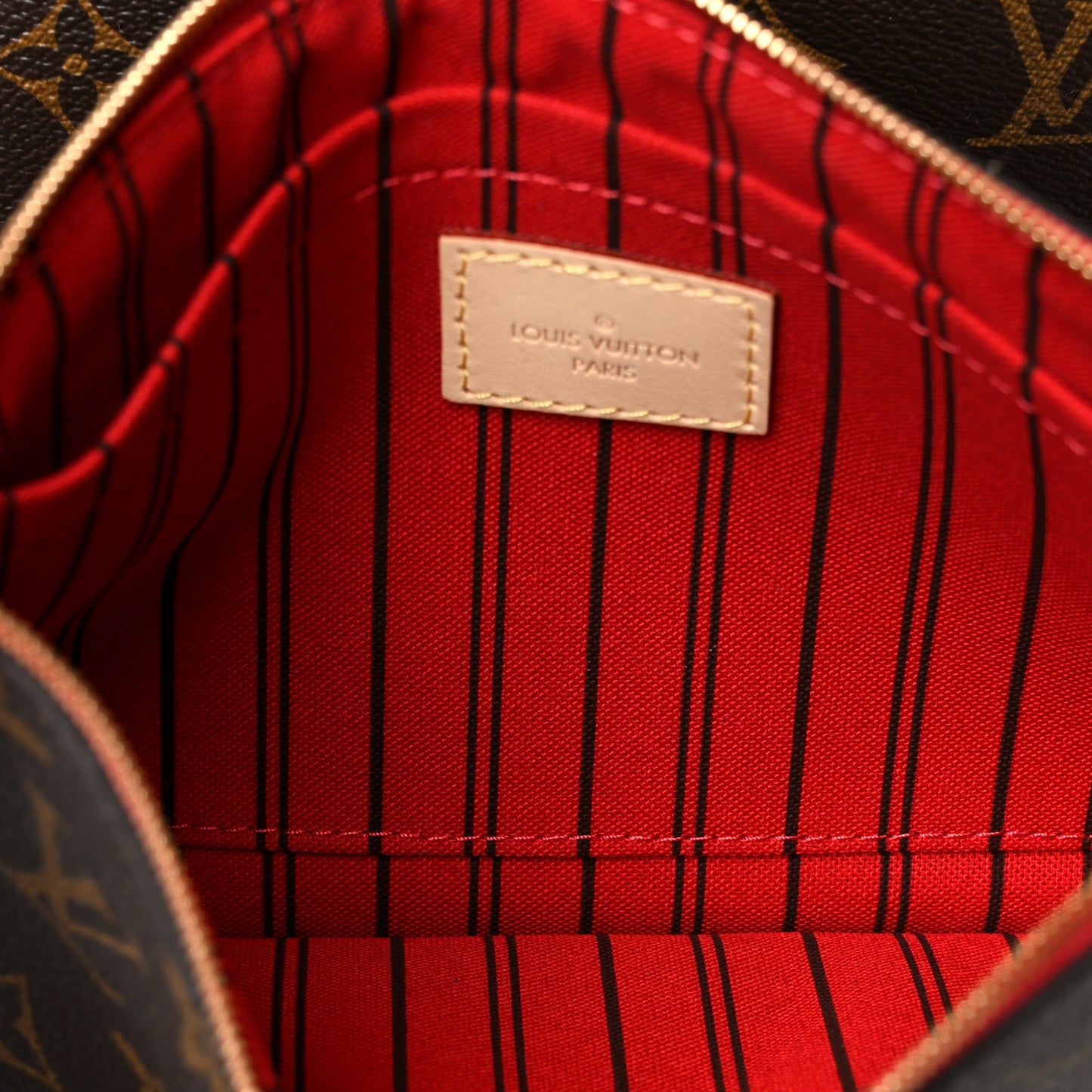Monogram Neo Neverfull MM Cherry