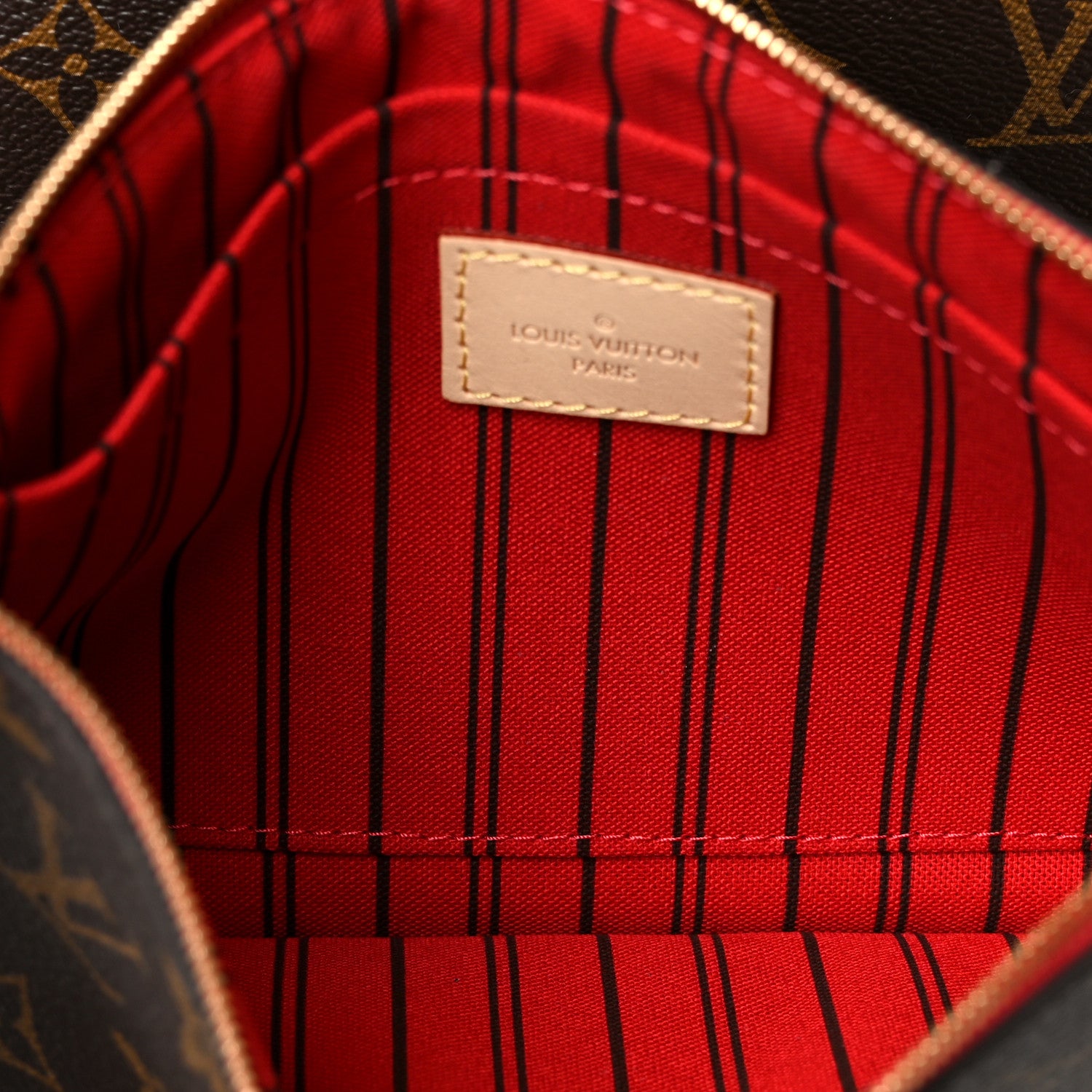 Louis Vuitton Monogram Neo Neverfull MM Cherry 9 of 14