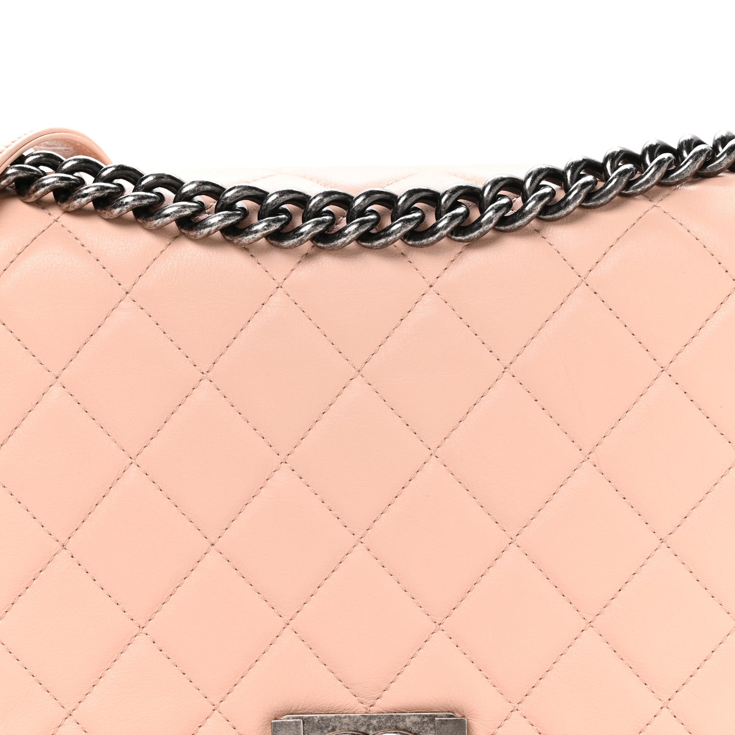 Chanel Calfskin New Medium Boy Flap Pink 8 of 10