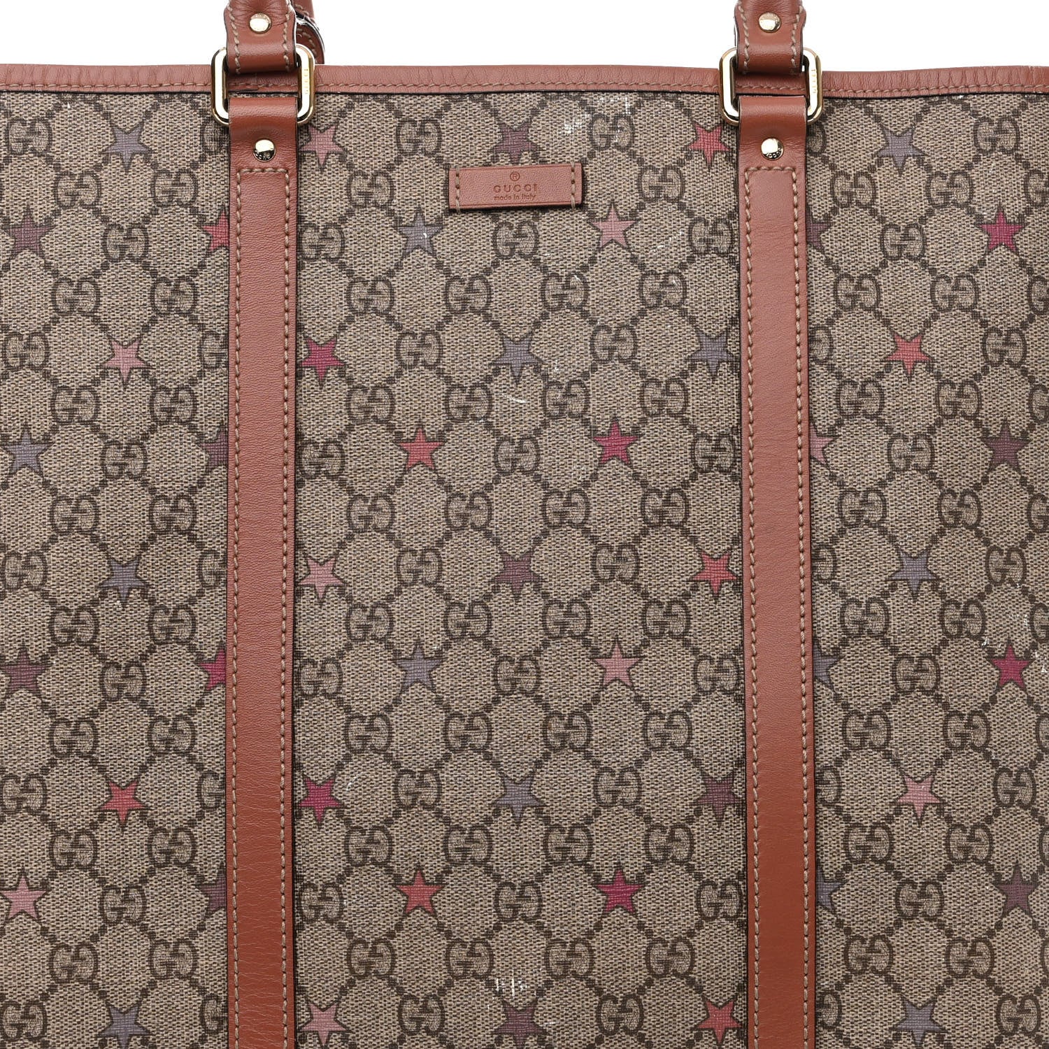 Gucci GG Plus Monogram Stars Joy Vertical Tote 11 of 22