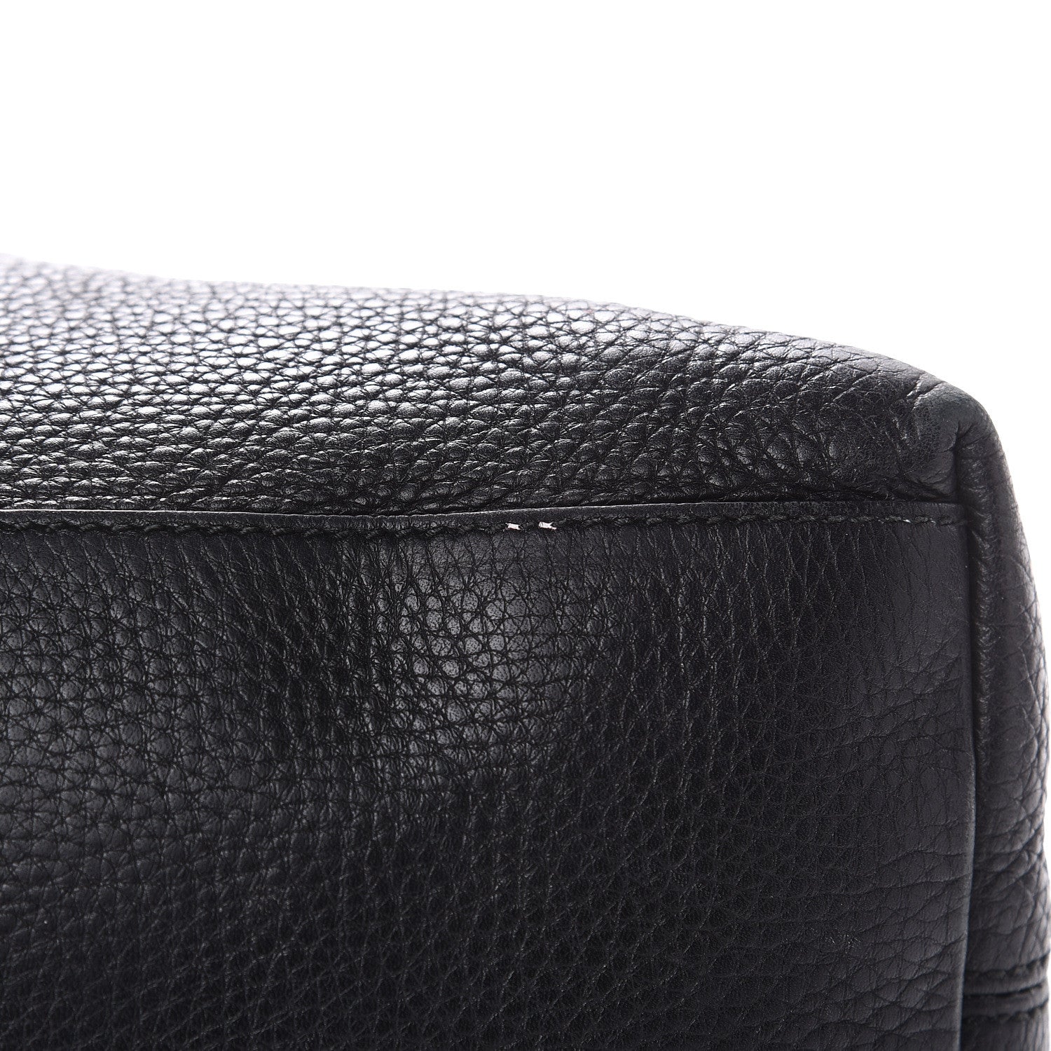 Gucci Pebbled Calfskin Medium Soho Chain Shoulder Bag Black 10 of 18