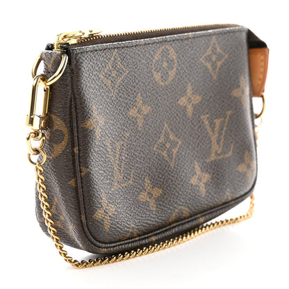 Louis Vuitton Monogram Mini Pochette Accessories 3 of 14