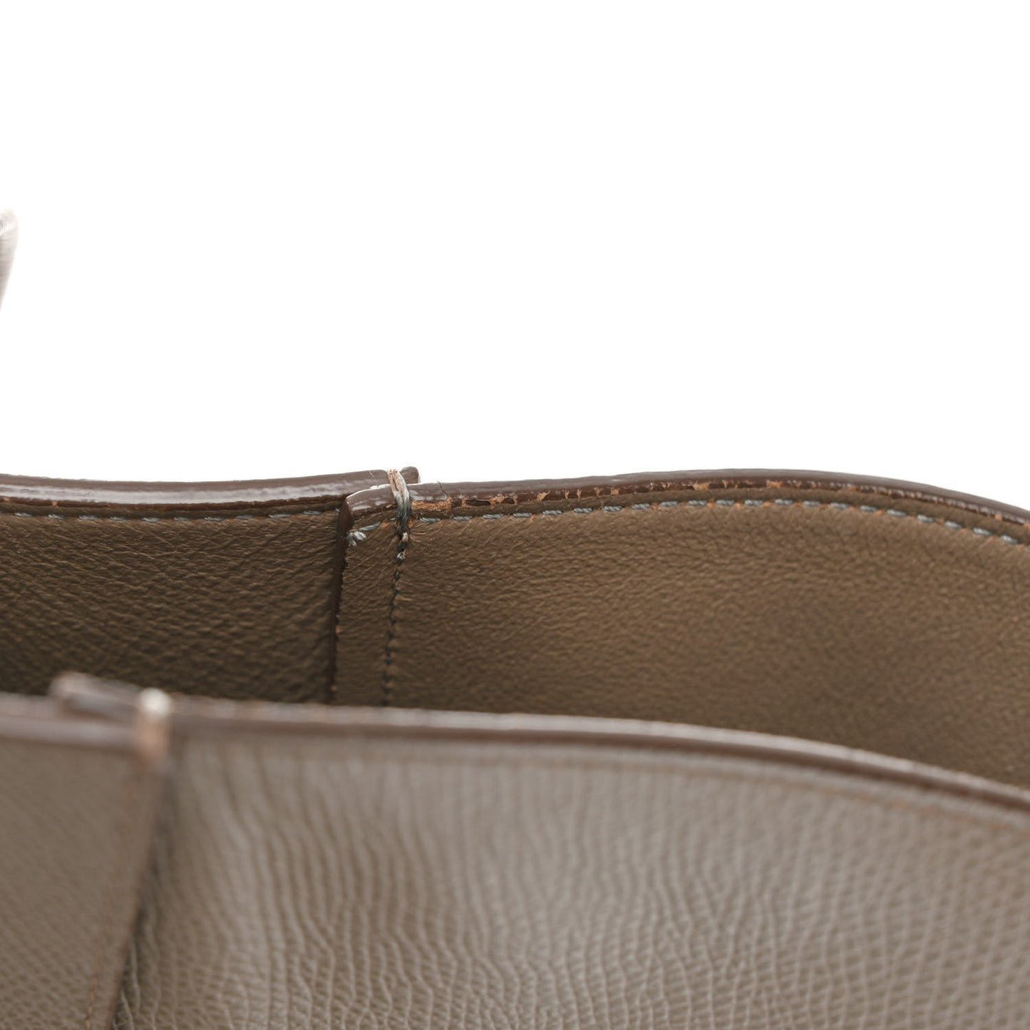 Grained Calfskin Medium Horizontal Cabas Phantom Taupe