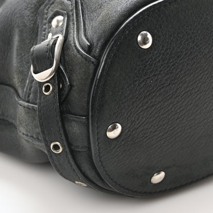 Balenciaga Calfskin Emo Bucket Bag XS Black 10 of 11