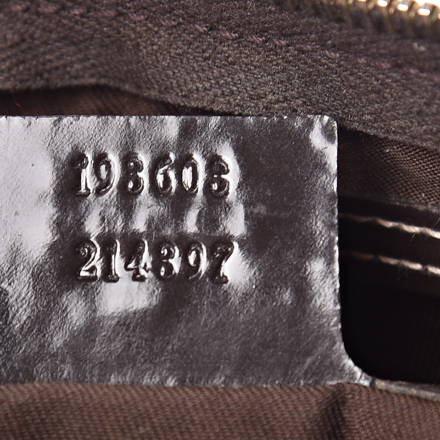 GG Plus Monogram Medium Joy Boston Dark Brown