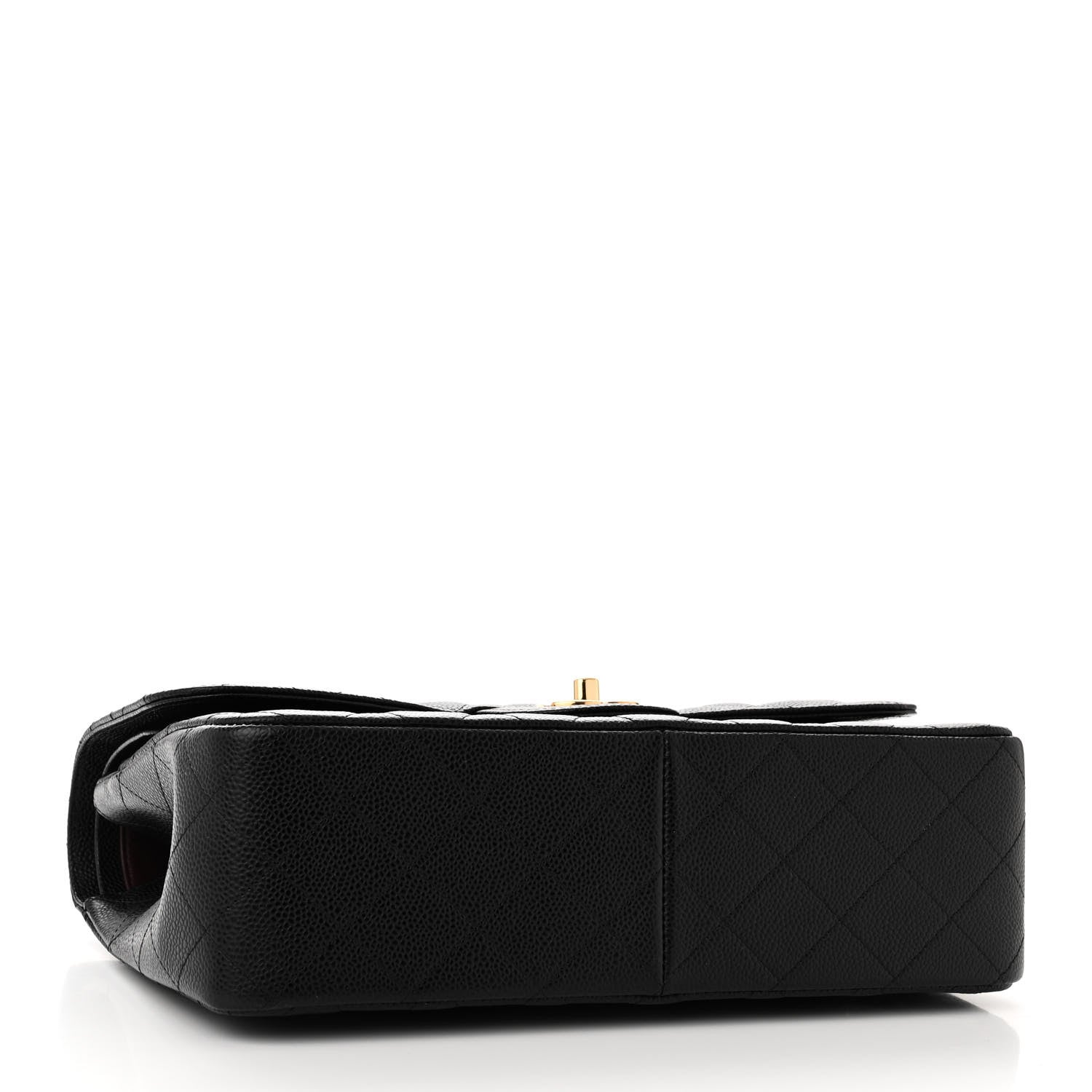Chanel Caviar Quilted Jumbo Double Flap Black 4 of 11