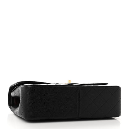 Chanel Caviar Quilted Jumbo Double Flap Black 4 of 11