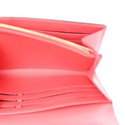 Louis Vuitton Vernis Sarah Wallet NM Rose Litchi 5 of 6