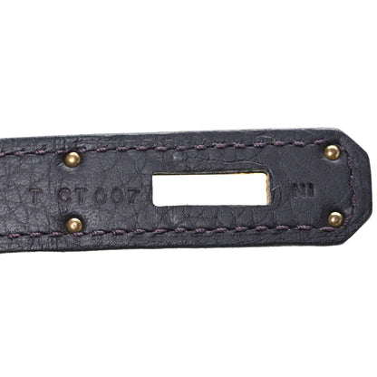 Hermes Togo Kelly Retourne 32 Raisin Prunoir 6 of 9