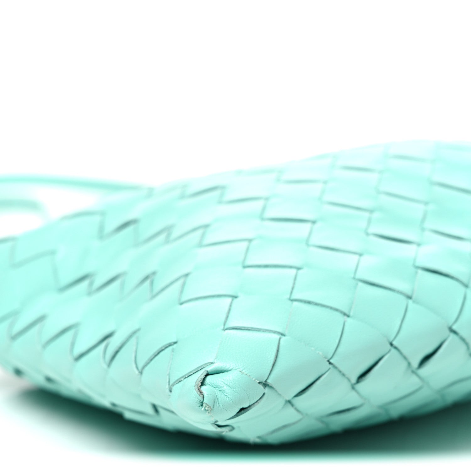 Bottega Veneta Calfskin Intrecciato Mini Hop Green Oasis 9 of 10