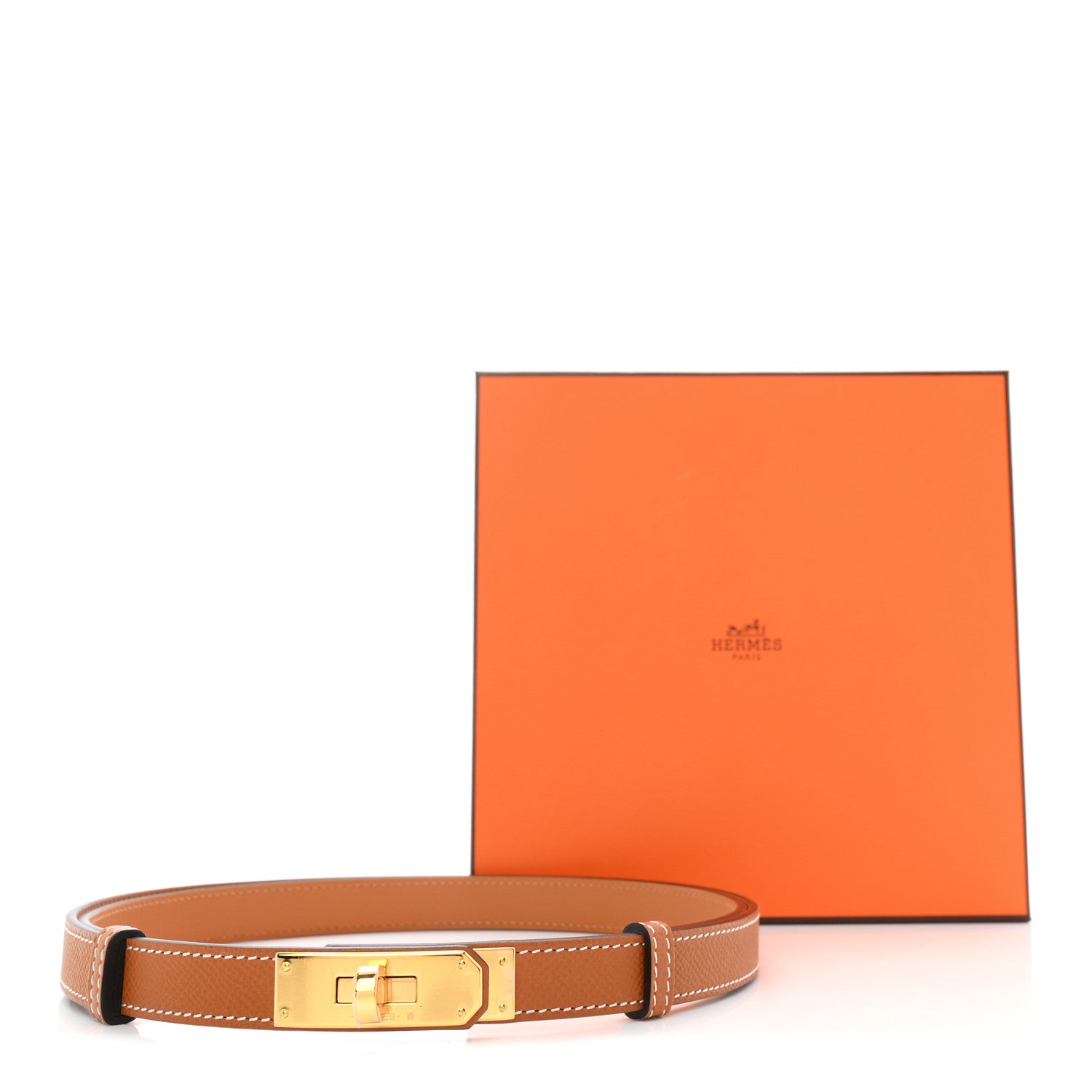 Hermes Epsom Kelly Belt Gold 4 of 4