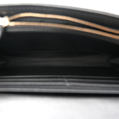 Gucci Calfskin Matelasse GG Marmont Wallet on Chain Black 8 of 19