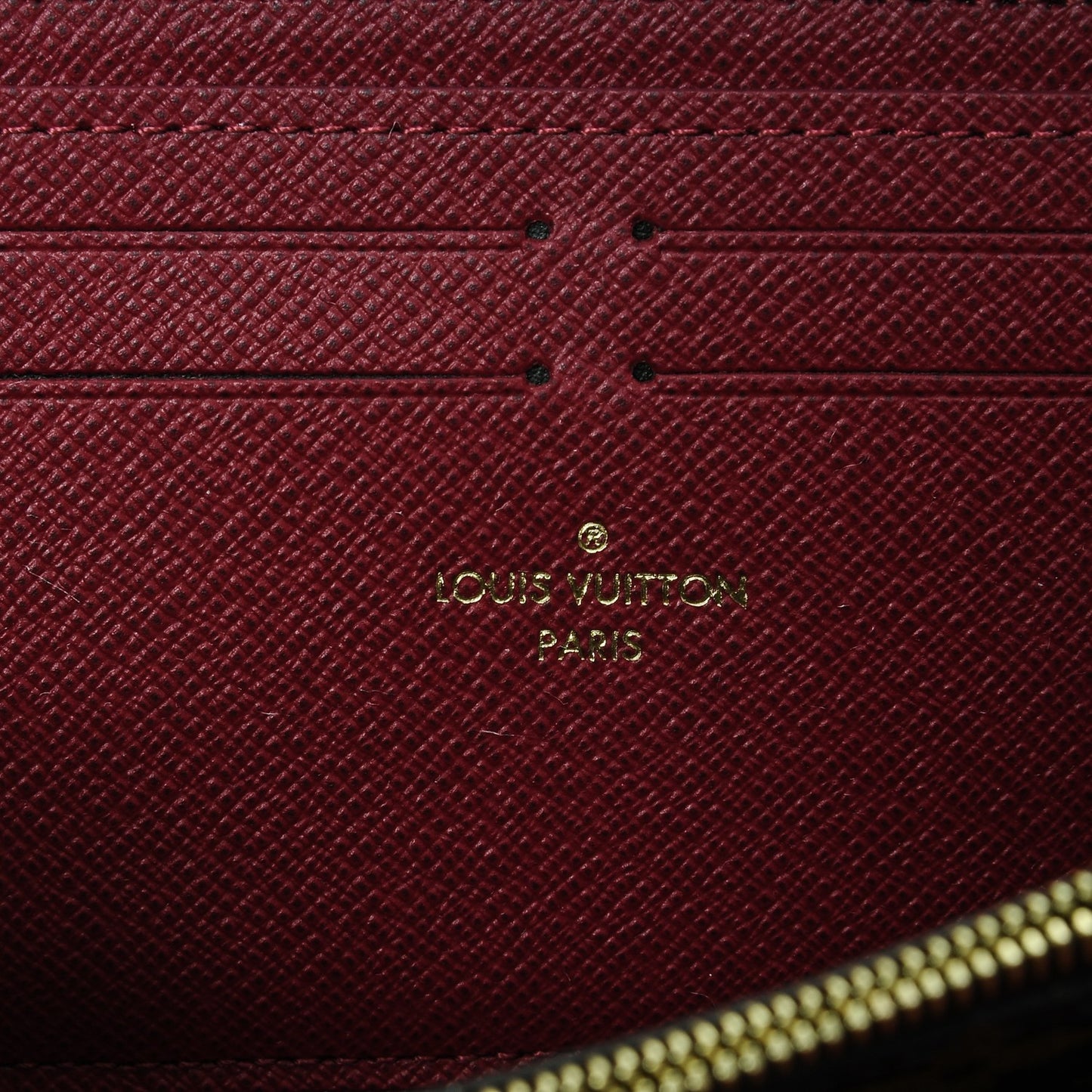 Monogram Clemence Wallet Fuchsia